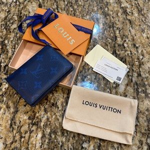 Louis Vuitton - Pocket Organizer- Blue - M30301